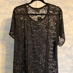 Torrid Lace T-shirt